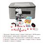 DHsdlpLU Ensemble De Microscope Binoculaire, 40X-1000X, Microscope Biologique avec Pince pour TéLéPhone Portable, pour éTudiant 