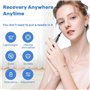 ASnwpaK Stylo D'Acupuncture éLectronique, Stylo De Massage par Impulsions MéRidiennes, 9 IntensitéS RéGlables, avec 5 TêTes De M
