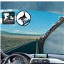 Auto Avants Balais Essuie-Glaces pour Seat Leon Typ 1P Schrägheck 2009–2012,26"+26"+11", Véhicule Pare-Brise Caoutchouc d'essuie