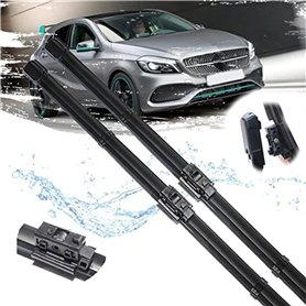 SNKA Auto Avants Balais Essuie-Glaces pour Mercedes-Benz Classe A W176 2016~2018 A-Klasse A160 A180 A200 A45 2017