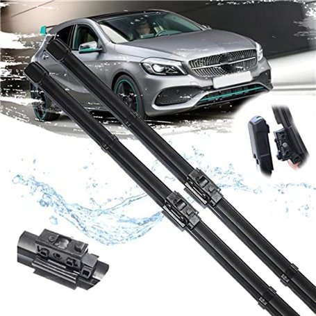 SNKA Auto Avants Balais Essuie-Glaces pour Mercedes-Benz Classe A W176 2016~2018 A-Klasse A160 A180 A200 A45 2017