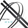 SNKA Auto Avants Balais Essuie-Glaces pour Mercedes-Benz Classe A W176 2016~2018 A-Klasse A160 A180 A200 A45 2017, Véhicule Pare