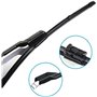 SNKA Auto Avants Balais Essuie-Glaces pour Peugeot 3008 MK1 2008-2016, Véhicule Pare-Brise Caoutchouc d'essuie-Glace Brosses Fen