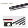 SNKA Auto Avants Balais Essuie-Glaces pour Opel Insignia B 2017-2023 24"+20", Véhicule Pare-Brise Caoutchouc d'essuie-Glace Bros