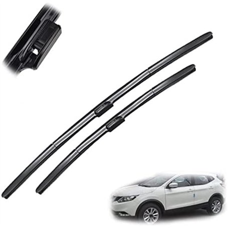 SNKA Auto Avants Balais Essuie-Glaces pour Nissan Qashqai J11 2013-2020 26"+17"