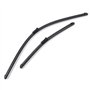 SNKA Auto Avants Balais Essuie-Glaces pour Ford Fiesta MK6 2008-2017 26 "+15", Véhicule Pare-Brise Caoutchouc d'essuie-Glace Bro