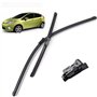 SNKA Auto Avants Balais Essuie-Glaces pour Ford Fiesta MK6 2008-2017 26 "+15", Véhicule Pare-Brise Caoutchouc d'essuie-Glace Bro