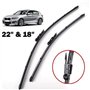 Auto Avants Balais Essuie-Glaces pour BMW Serie 1 F20 F21 116i 118i 116d 118d 120d 125i 125d 2011-2017 22"+18", Véhicule Pare-Br