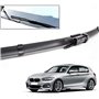 Auto Avants Balais Essuie-Glaces pour BMW Serie 1 F20 F21 116i 118i 116d 118d 120d 125i 125d 2011-2017 22"+18", Véhicule Pare-Br