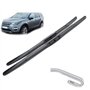 Auto Avants Balais Essuie-Glaces pour Discovery Sport L550 2014-2019 26"+20", Véhicule Pare-Brise Caoutchouc d'essuie-Glace Bros