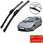 SNKA Auto Avants Balais Essuie-Glaces pour Toyota Celica T230 1999 2000 2001 2002 2003 2004 2005 2006 26"+16", Véhicule Pare-Bri