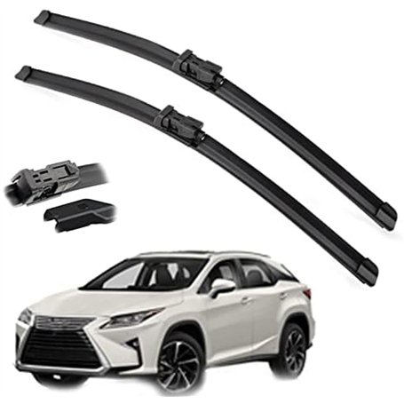 SNKA Auto Avants Balais Essuie-Glaces pour Lexus RX450H 2016 2017 2018 26"+22"