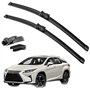 SNKA Auto Avants Balais Essuie-Glaces pour Lexus RX450H 2016 2017 2018 26"+22"