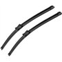 SNKA Auto Avants Balais Essuie-Glaces pour Lexus RX450H 2016 2017 2018 26"+22", Véhicule Pare-Brise Caoutchouc d'essuie-Glace Br