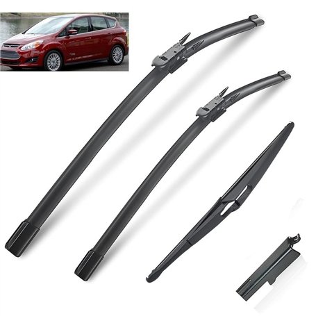 SNKA Auto Avants Balais Essuie-Glaces pour Ford C-Max und Grand C-Max MK2 2010–2023