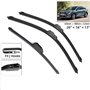 SNKA Auto Avants Balais Essuie-Glaces pour KIA NIRO 2016–2021, Véhicule Pare-Brise Caoutchouc d'essuie-Glace Brosses Fenêtre Bro