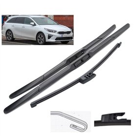 SNKA Auto Avants Balais Essuie-Glaces pour KIA Cee'd Ceed XCeed CD 2018–2023