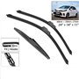 SNKA Auto Avants Balais Essuie-Glaces pour Kia Picanto MK3 2018–2021, Véhicule Pare-Brise Caoutchouc d'essuie-Glace Brosses Fenê