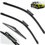 SNKA Auto Avants Balais Essuie-Glaces pour Citroen C4 Cactus 2014–2023