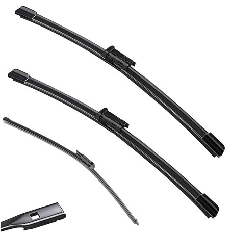 SNKA Auto Avants Balais Essuie-Glaces pour Porsche Macan 95B 2014–2017