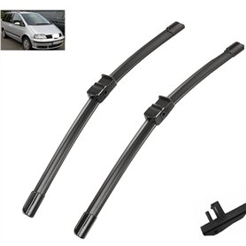 Auto Avants Balais Essuie-Glaces pour Seat Alhambra MK1 2002–2010