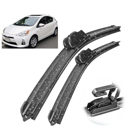 SNKA Auto Avants Balais Essuie-Glaces pour Toyota Prius C + Plus 2012–2021