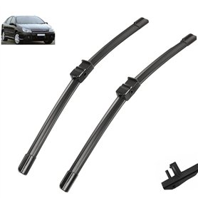 SNKA Auto Avants Balais Essuie-Glaces pour Citroen C6 2005–2012