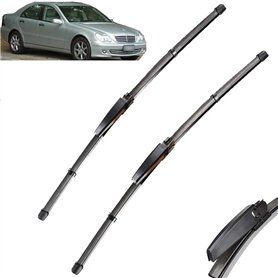 SNKA Auto Avants Balais Essuie-Glaces pour Mercedes-Benz C-Klasse W203 2004–2007