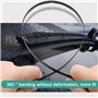 SNKA Auto Avants Balais Essuie-Glaces pour Mercedes-Benz C-Klasse W203 2004–2007, Véhicule Pare-Brise Caoutchouc d'essuie-Glace 