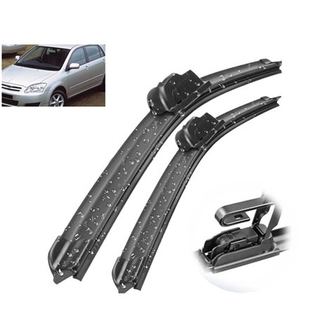 SNKA Auto Avants Balais Essuie-Glaces pour Toyota Corolla E120 E130 120 130 2000–2006