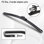 SNKA Auto Avants Balais Essuie-Glaces pour Toyota Corolla E120 E130 120 130 2000–2006, Véhicule Pare-Brise Caoutchouc d'essuie-G