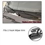 Auto Avants Balais Essuie-Glaces pour Subaru Forester SH 2007–2012, Véhicule Pare-Brise Caoutchouc d'essuie-Glace Brosses Fenêtr