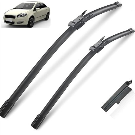 SNKA Auto Avants Balais Essuie-Glaces pour Fiat Linea 2007–2015