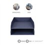 Bigso Box of Sweden lot de 2 corbeilles à courrier pour le bureau – casiers de rangement empilables pour lettres, documents, etc