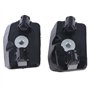 Clynex Support de Pare-Chocs Avant de Voiture Camion Gauche en Plastique Droit
