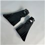 Clynex Support de Support de Barre de Couverture de Pare-Chocs Avant Gauche Droit de Voiture 5R3Z17C861AA, for Ford, for Mustang