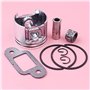 QASULER Kit de roulement à aiguilles de joint de silencieux de circlip d'anneau d'axe de Piston de 38mm, for STIHL, pièce de rec