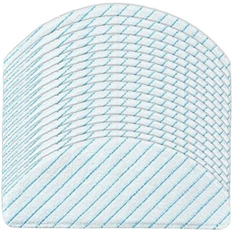 MUEOSI Lot de 50 lingettes jetables résistantes for aspirateurs Ecovacs Deebot OZMO T8 AIVI T8 Max T9 Power Max Tampon pour aspi