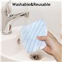 MUEOSI Lot de 50 lingettes jetables résistantes for aspirateurs Ecovacs Deebot OZMO T8 AIVI T8 Max T9 Power Max Tampon pour aspi