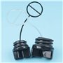 Vuzmode Kit de Bouchon de Carburant d'huile, for Partner, pièces de Rechange de Moteur à Essence de tronçonneuse 350 351 370 371