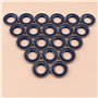 Yurefax 20 pièces 15x26x4mm joints d'étanchéité d'huile de vilebrequin, for Husqvarna, for 359 359XP 357 357XP pièces d'outils d