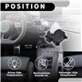 Wivplex Actionneur de commande de porte d'air de mélange de chauffage CVC n° 79160S0XA01 Actionneur de porte d'air de voiture, f