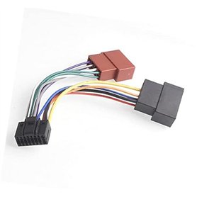 Szwaldaper Harnais de Radio stéréo de Voiture 16 Broches ISO for Radio Kenwood à Prise de Lecture Radio ISO Adaptateur Automatiq