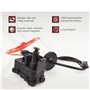 XEBRAD Actionneur de Commande de Moteur de Serrure de Porte de réservoir de Carburant 5C6810773H 5C6810773A 5C6810773B, for VW, 