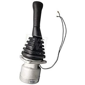 Wivplex Manette de Commande for excavatrice DH-5 DH220-5 DH280-5 DH360-5 Vanne Pilote avec 6 Trous 1 Bouton de Commande Levier d