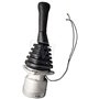 Wivplex Manette de Commande for excavatrice DH-5 DH220-5 DH280-5 DH360-5 Vanne Pilote avec 6 Trous 1 Bouton de Commande Levier d