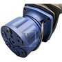 Wivplex Manette de Commande for excavatrice DH-5 DH220-5 DH280-5 DH360-5 Vanne Pilote avec 6 Trous 1 Bouton de Commande Levier d