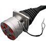 Wivplex Manette de Commande for excavatrice DH-5 DH220-5 DH280-5 DH360-5 Vanne Pilote avec 6 Trous 1 Bouton de Commande Levier d