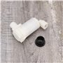 QASULER 1 Jeu de Lave-Glace à Sortie Unique avec Joint d'étanchéité, for Nissan, NV200, Isuzu, Compatible avec D-Max II Moteur d