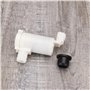 QASULER 1 Jeu de Lave-Glace à Sortie Unique avec Joint d'étanchéité, for Nissan, NV200, Isuzu, Compatible avec D-Max II Moteur d